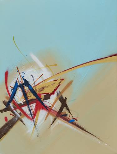 Original Abstract Paintings by Bob Peck