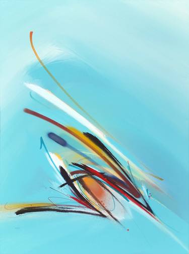 Original Abstract Paintings by Bob Peck