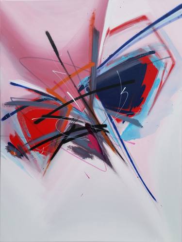 Original Abstract Paintings by Bob Peck