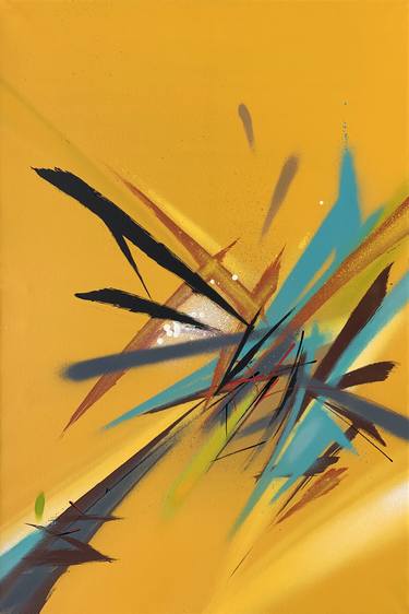 Print of Abstract Expressionism Abstract Paintings by Bob Peck