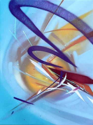 Original Abstract Paintings by Bob Peck