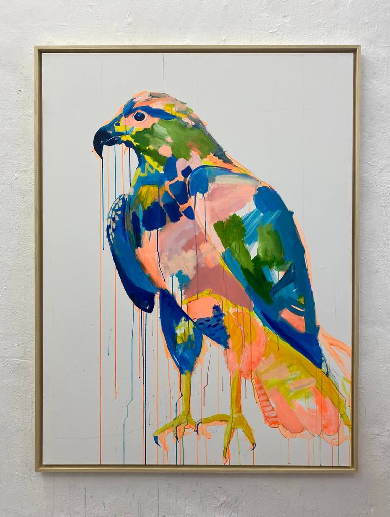 Original Abstract Animal Painting by Thea Altmann