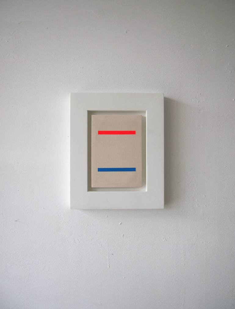 Original Minimalism Abstract Painting by thea altmann