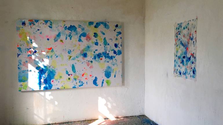 Original Minimalism Abstract Painting by thea altmann