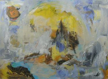 Original Expressionism Landscape Paintings by Karl-Heinz Schicht