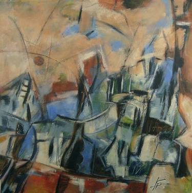 Original Expressionism Landscape Paintings by Karl-Heinz Schicht