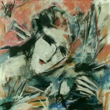 Original Expressionism People Paintings by Karl-Heinz Schicht