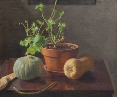 Original Still Life Painting by Sarah F Burns