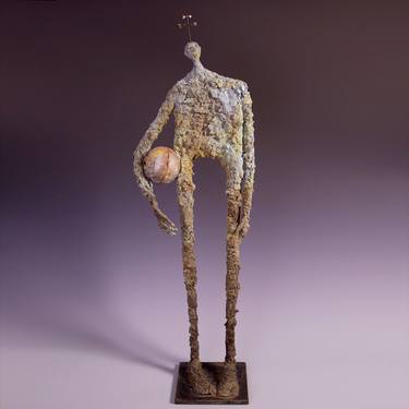 Original Figurative People Sculpture by Roelna Louw