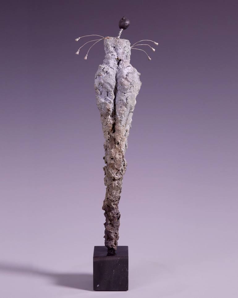 Original Abstract Fantasy Sculpture by Roelna Louw