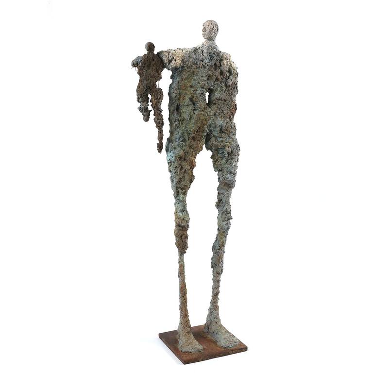 Original Abstract Expressionism Abstract Sculpture by Roelna Louw