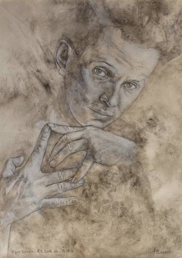 Egon Schiele portrait thumb