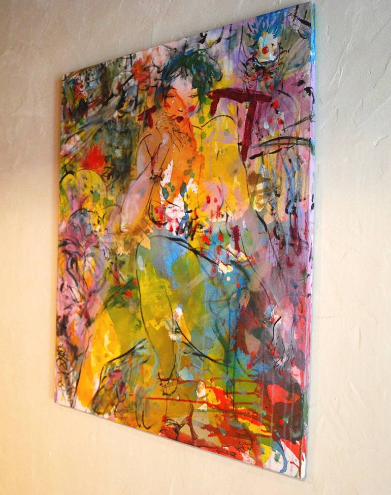 Original Women Painting by Earthstone Chu