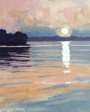 Original Impressionism Landscape Painting by Jason Prigge