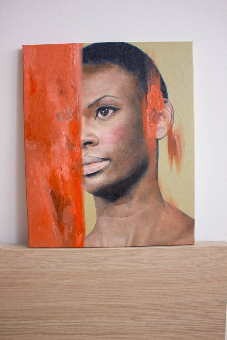 Original Figurative Women Painting by Andrea Castro