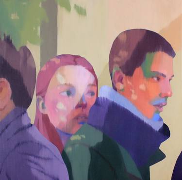 Print of People Paintings by Andrea Castro