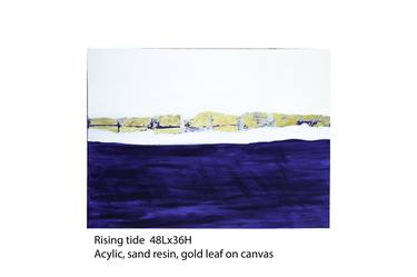 Original Abstract Beach Paintings by Jane Mitchell