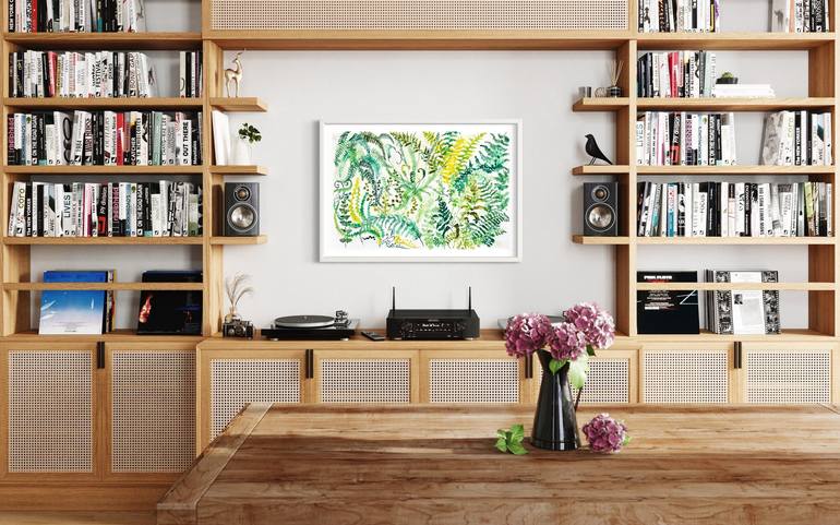 Original Impressionism Botanic Painting by Julie Koehler