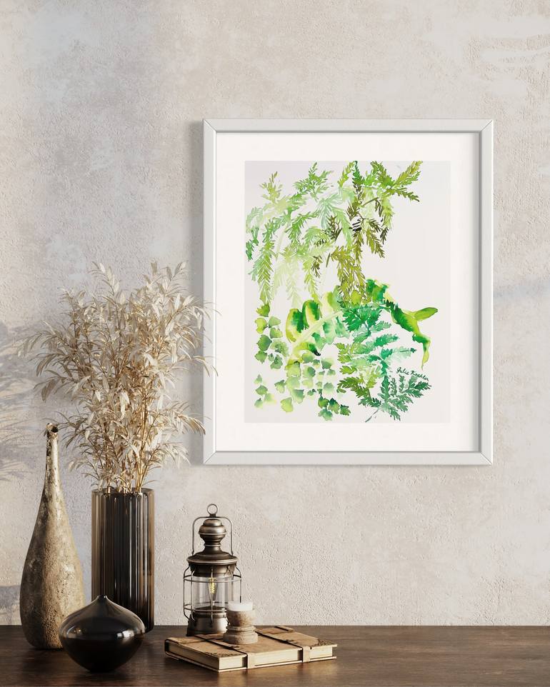 Original Impressionism Botanic Painting by Julie Koehler