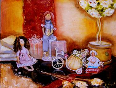 Print of Kids Paintings by Olga Pichkoorova