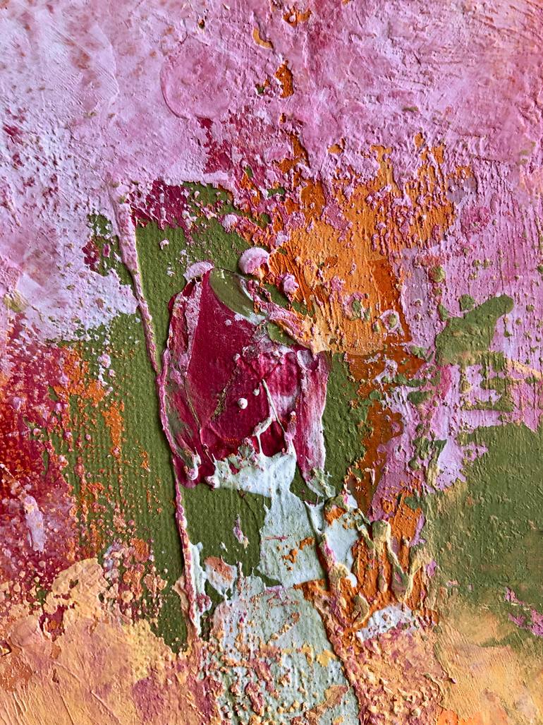 Original Abstract Expressionism Abstract Painting by Laurence Moracchini