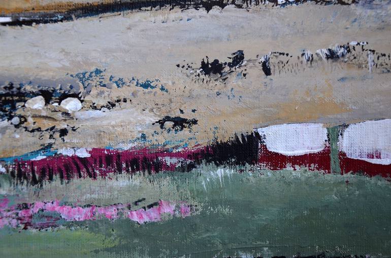 Original Abstract Landscape Painting by Laurence Moracchini