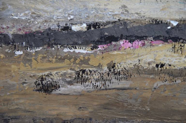 Original Abstract Landscape Painting by Laurence Moracchini