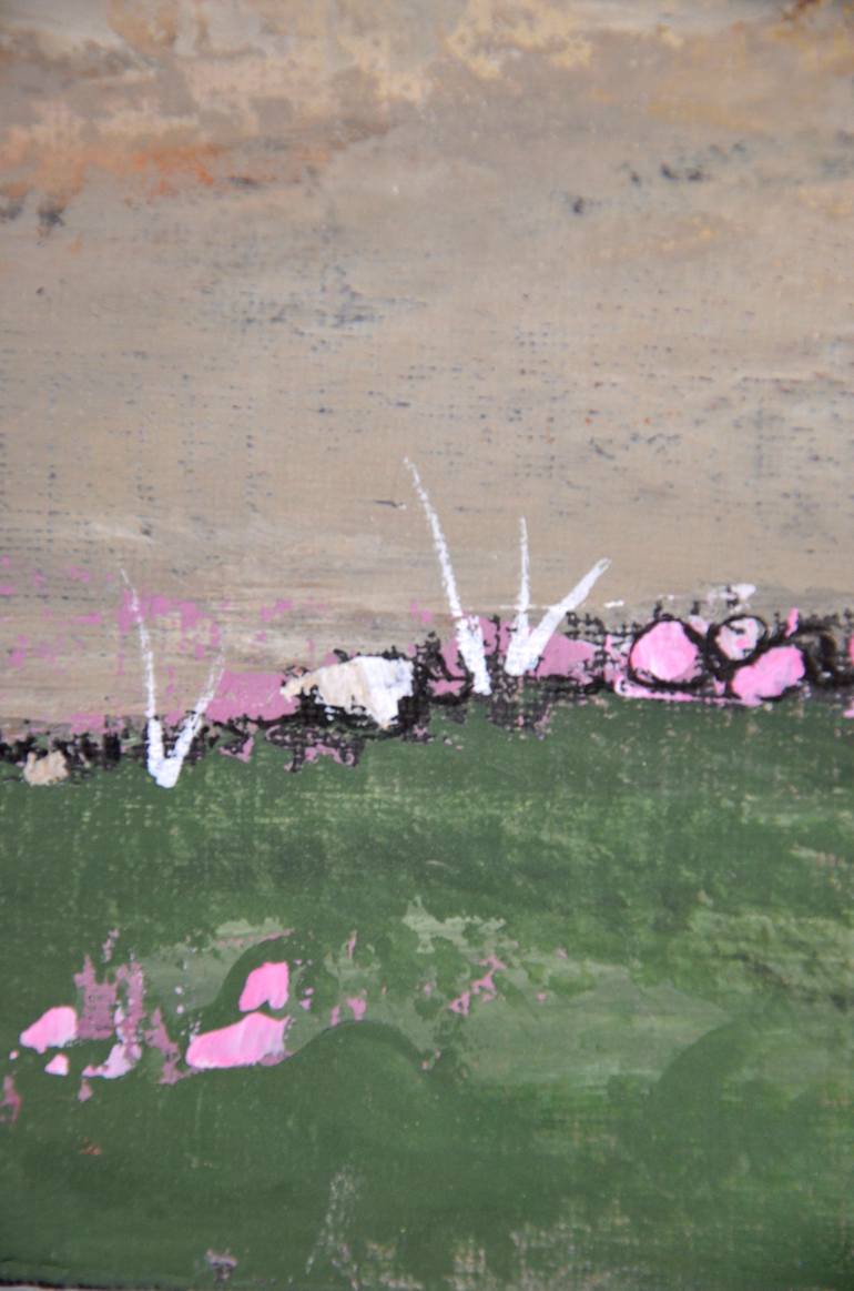 Original Abstract Landscape Painting by Laurence Moracchini