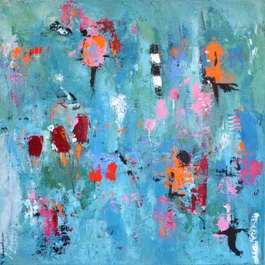Original Abstract Paintings by Laurence Moracchini