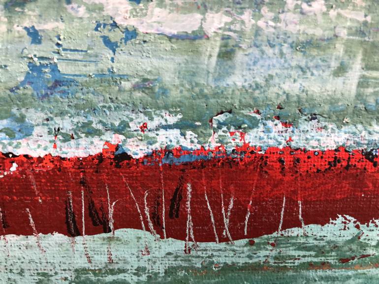 Original Abstract Nature Painting by Laurence Moracchini