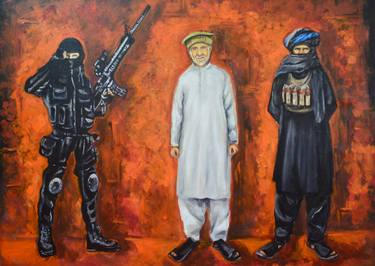 Print of Political Paintings by Nadra Khan
