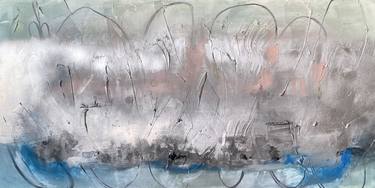Original Minimalism Abstract Mixed Media by Amanda Morie