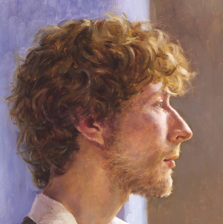 Original Portrait Painting by Cornelis Bart