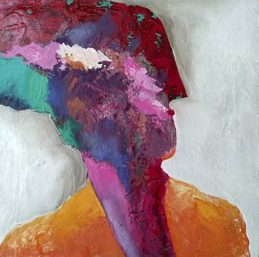 Original Expressionism People Paintings by Newton Scheufler