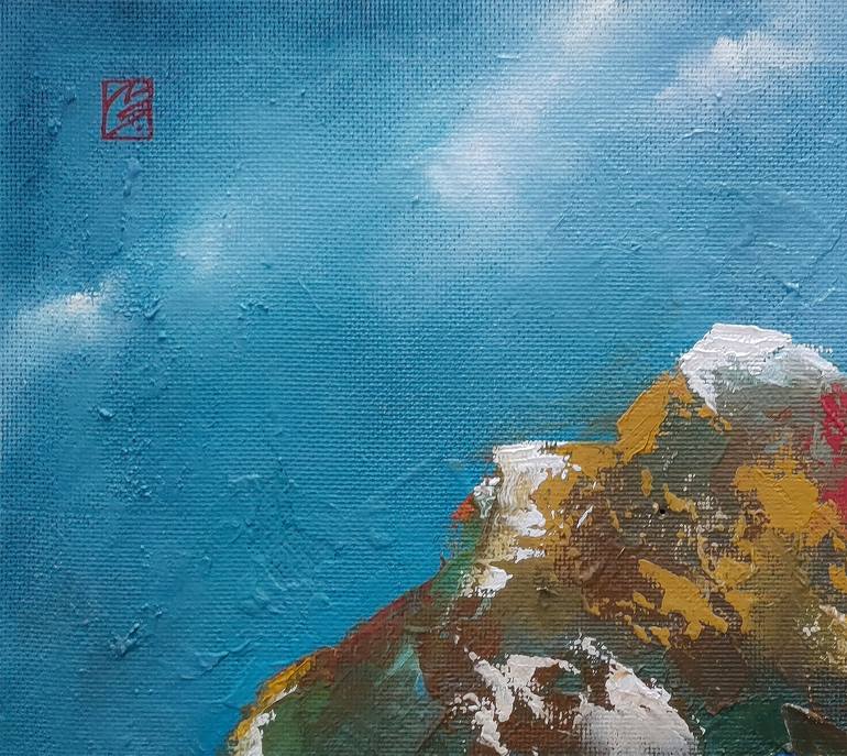 Original Contemporary Landscape Painting by Newton Scheufler