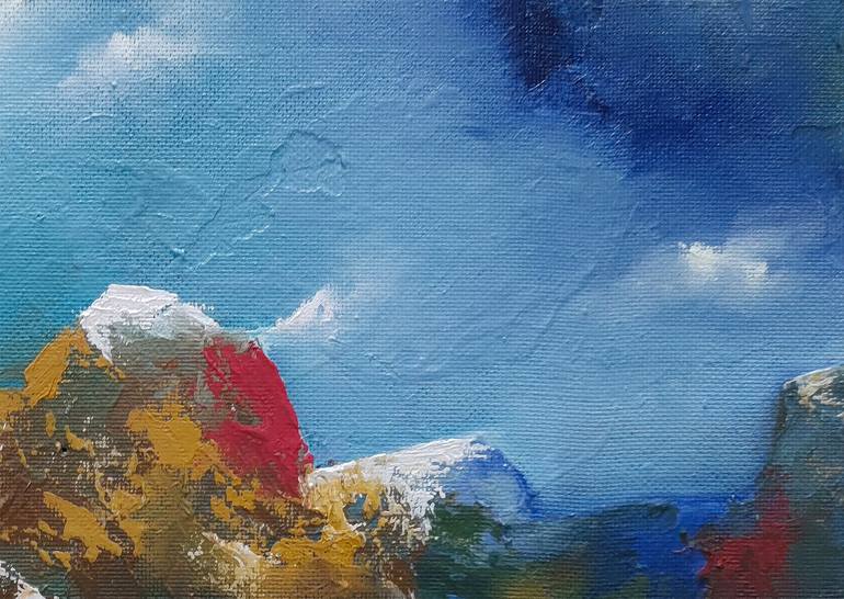 Original Contemporary Landscape Painting by Newton Scheufler