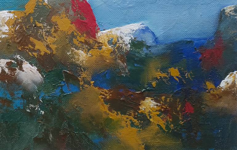 Original Contemporary Landscape Painting by Newton Scheufler