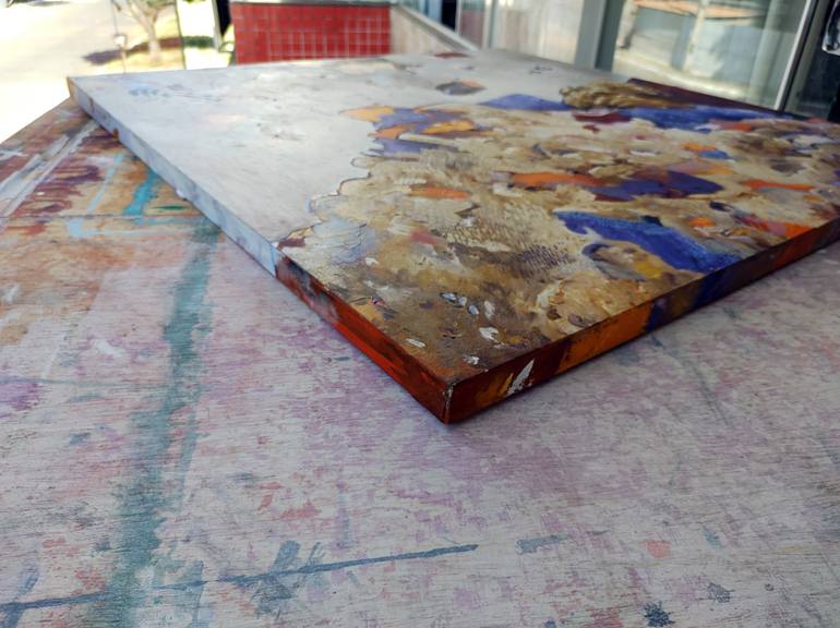 Original Expressionism Other Painting by Newton Scheufler