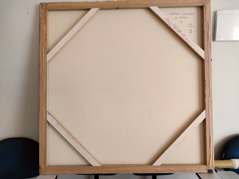 Original Abstract Painting by Newton Scheufler