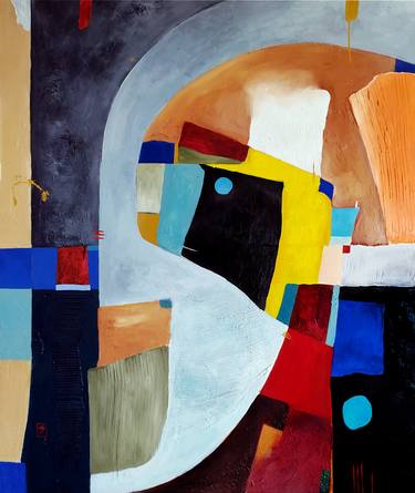Original Expressionism Abstract Paintings by Newton Scheufler
