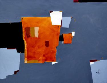 Original Abstract Paintings by Newton Scheufler