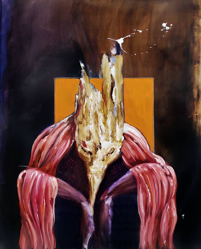 Print of Expressionism Mortality Paintings by Newton Scheufler