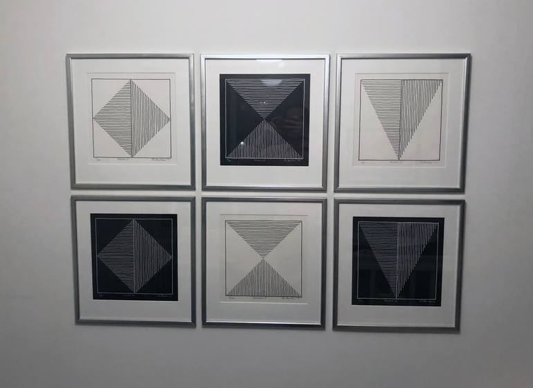 Original Abstract Printmaking by Eva Barnekow