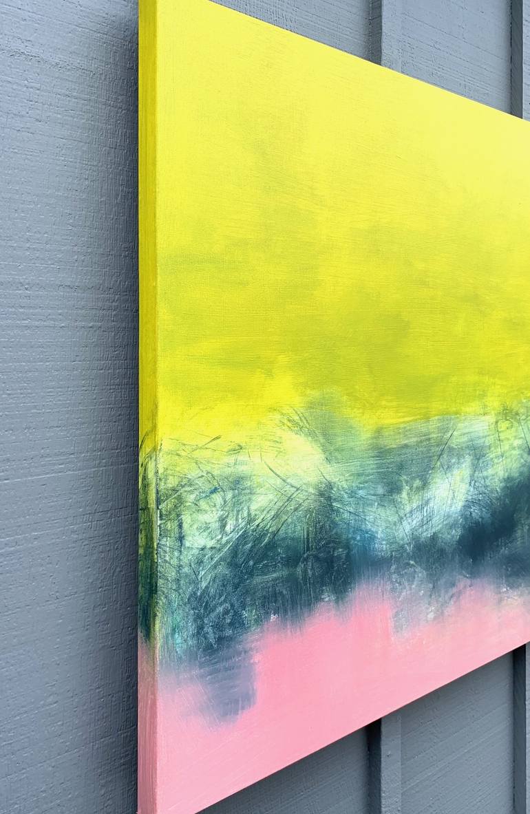 Original Fine Art Abstract Painting by Kathleen McCarty