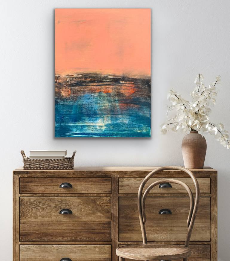 Original Fine Art Abstract Painting by Kathleen McCarty