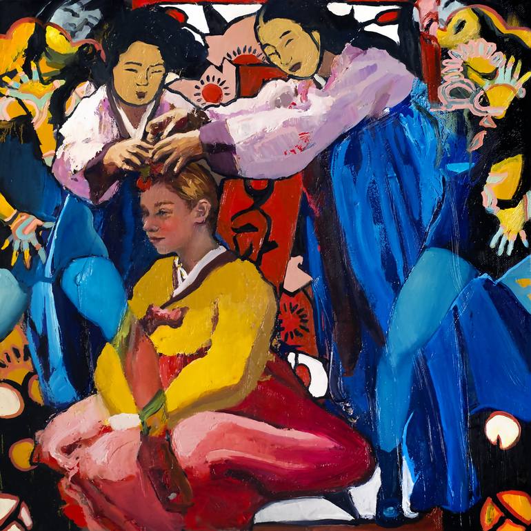 Westernization Of Korean Sex Painting By Lauren Chai Saatchi Art