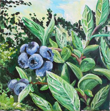 Original Expressionism Botanic Paintings by Pedro Oliveira