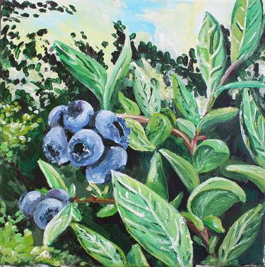 Original Contemporary Botanic Painting by Pedro Oliveira