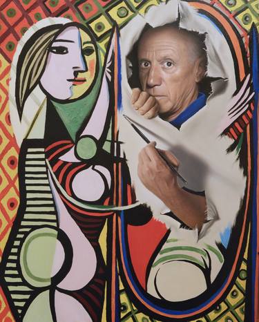 Peter Perlegas Artwork Saatchi Art - picasso s breakthrough painting