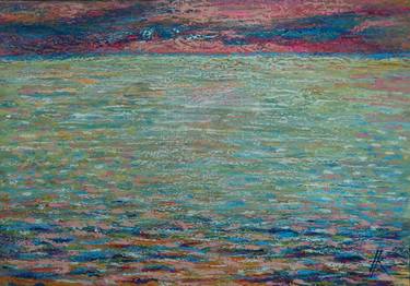 Original Impressionism Seascape Paintings by Nadezda Kolesnikova